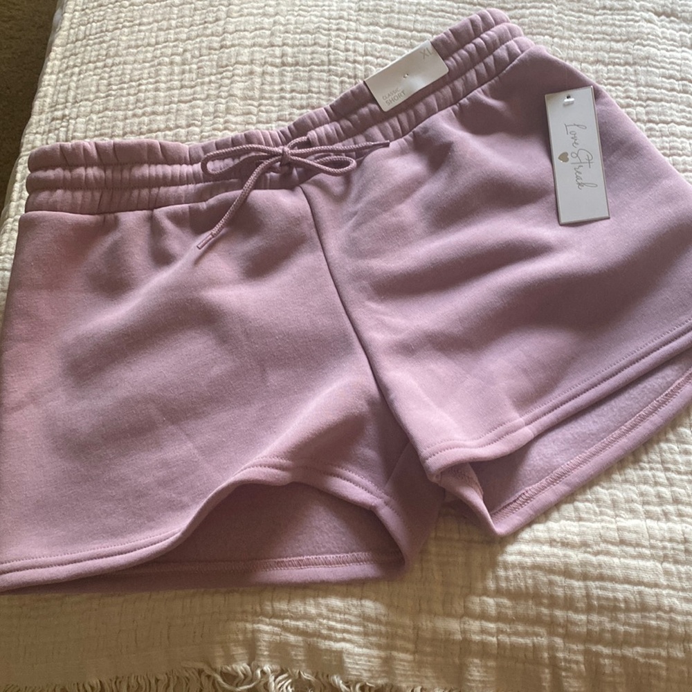 Sweatshorts sweat pants shorts NWT lounge sleepwear comfy